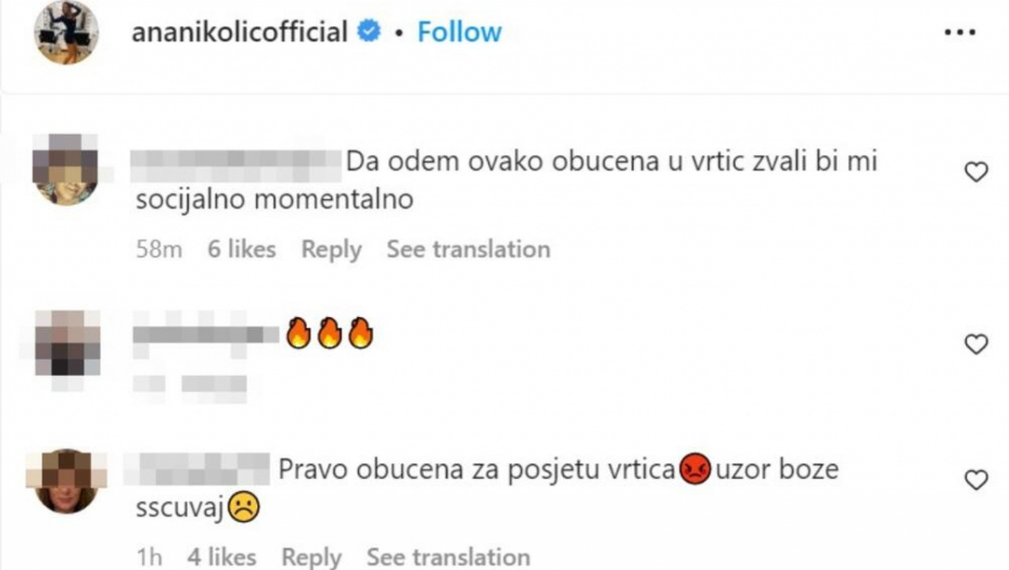 Anu Nikolić isprozivali zbog stajlinga