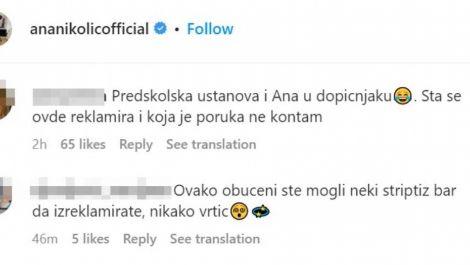 Anu Nikolić isprozivali zbog stajlinga