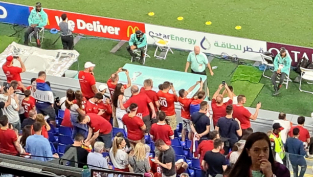 "ORLOVI" NEĆE BITI SAMI Srbi stigli na stadion od kontejnera (FOTO)