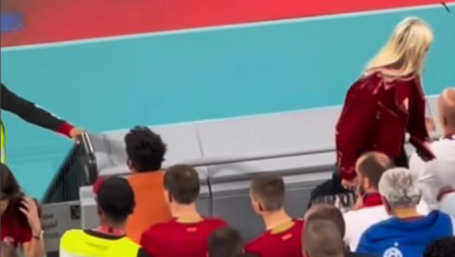 Sofija Milošević na tribinama