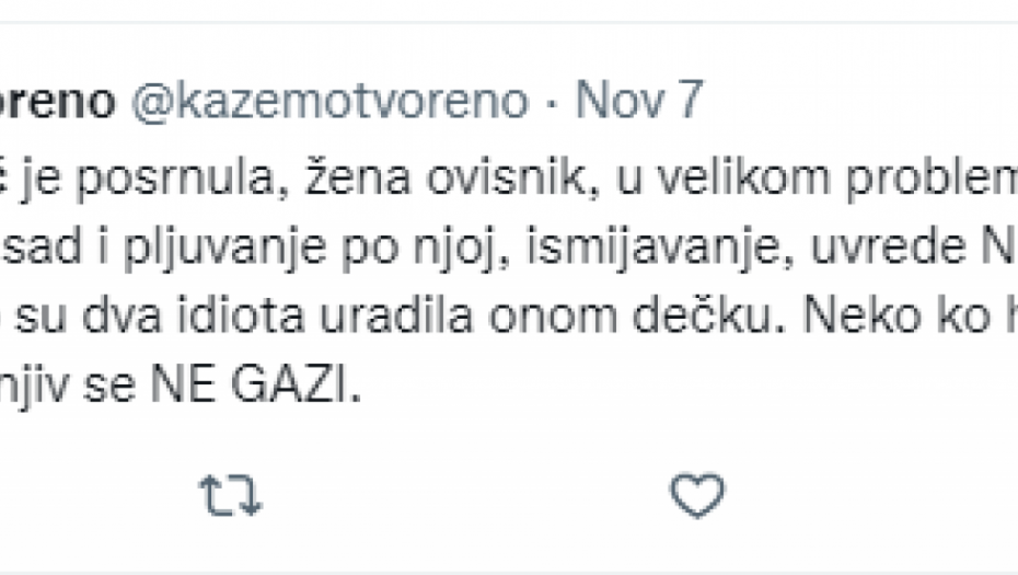 Ana Nikolić Tviter komentari 