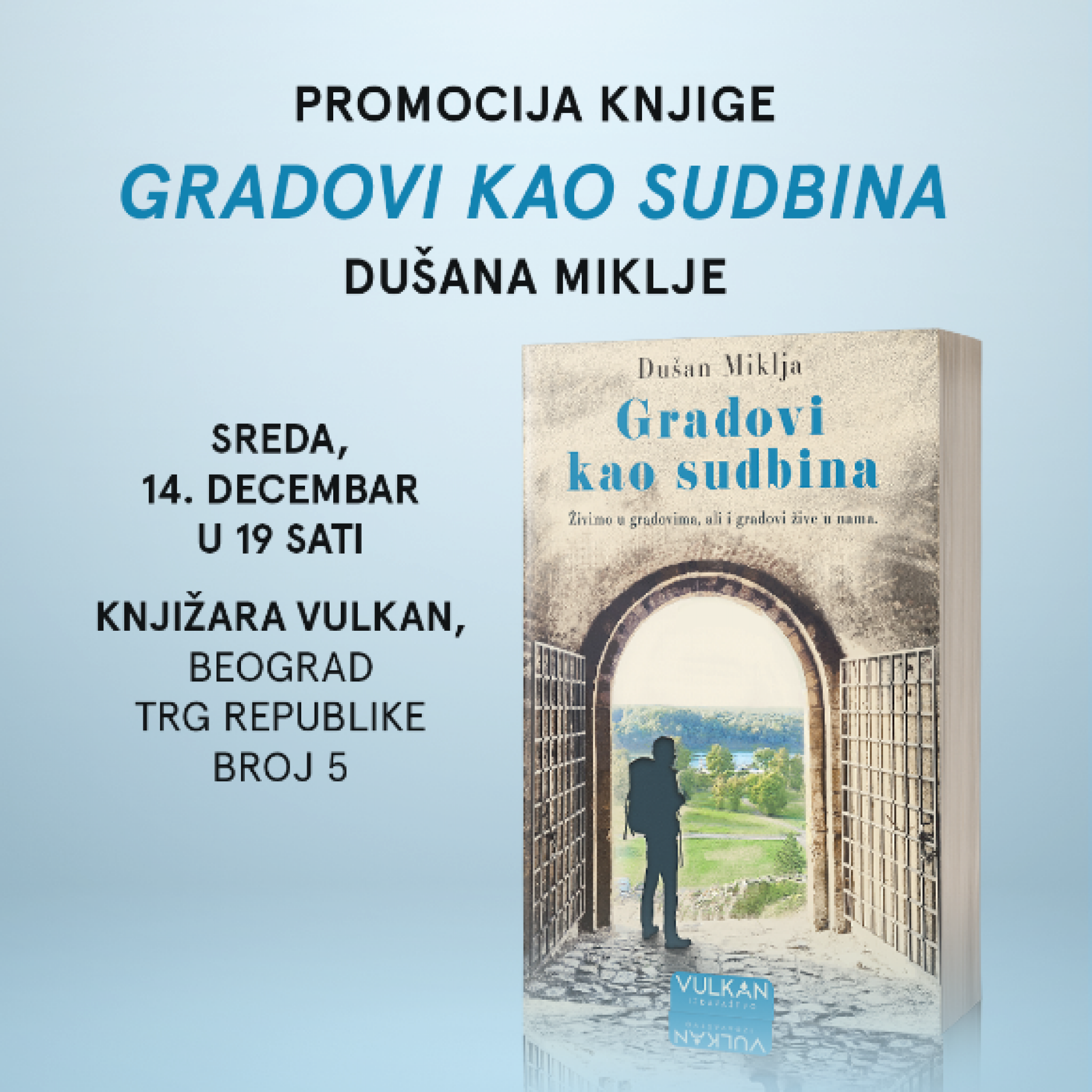 Promocija nove knjige proslavljenog autora Dušana Miklje 