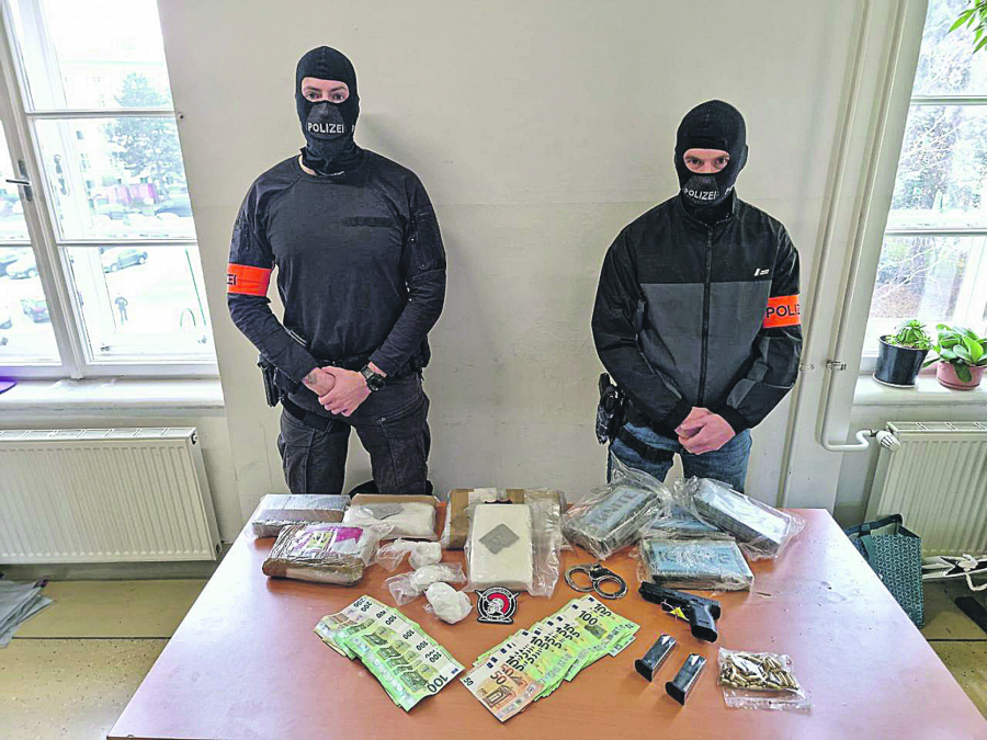 DEKSTEROVI VOJNICI UHAPŠENI U BEČU Policija im našla pištolj, keš i kokain vredan 1,5 miliona evra!