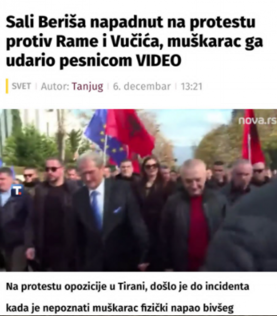 Tajkun tuguje za Berišom!