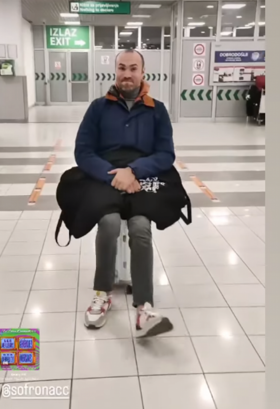 PODETINJIO Sofronijević raskinuo veridbu, pa šokirao ponašanjem na aerodromu (FOTO)