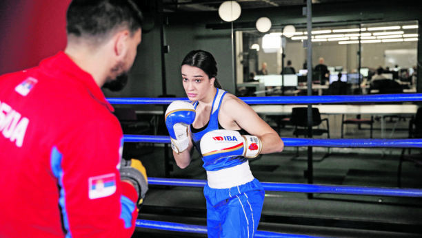 SARA ĆIRKOVIĆ GOST ALO! Najjača Srpkinja bije kao macolom, cilja olimpijsko zlato u boksu