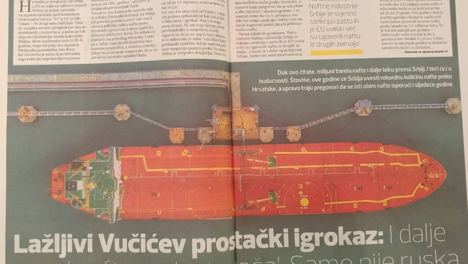 "AKO NAS SRBIJA OTKAČI SRUŠIĆE SE JANAF!" Ustaše masno slagale, pa priznale!