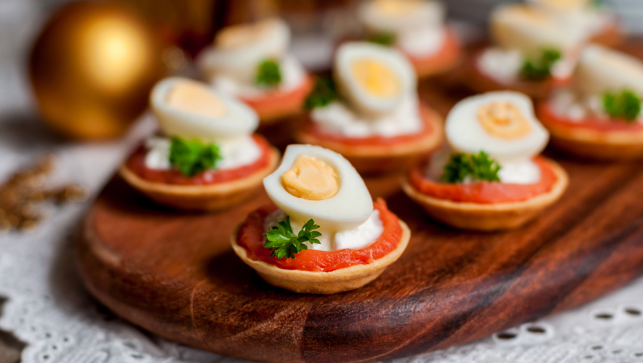 Korpice s dimljenim lososom JEDNOSTAVNO A EFEKTNO