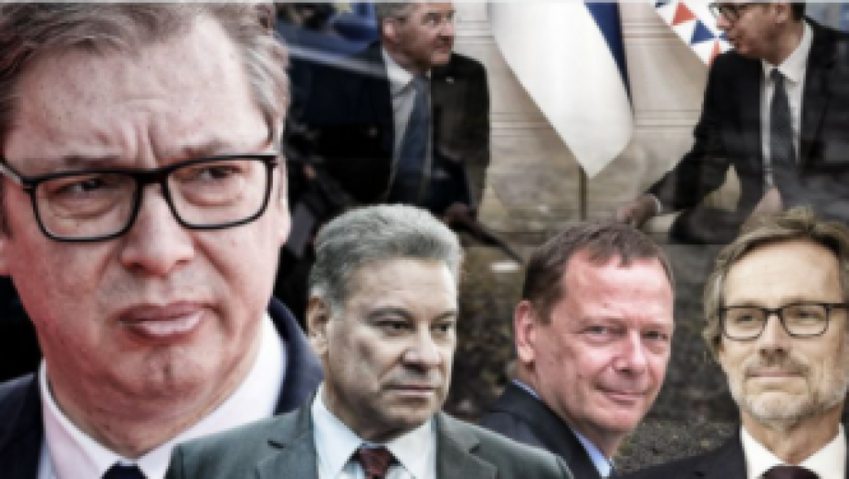 TAJKUN SE RADUJE "STEZANJU OBRUČA OKO VUČIĆA" Kao da predsednik predstavlja sebe u ovim teškim danima, a ne Srbiju i ceo naš narod na KiM!