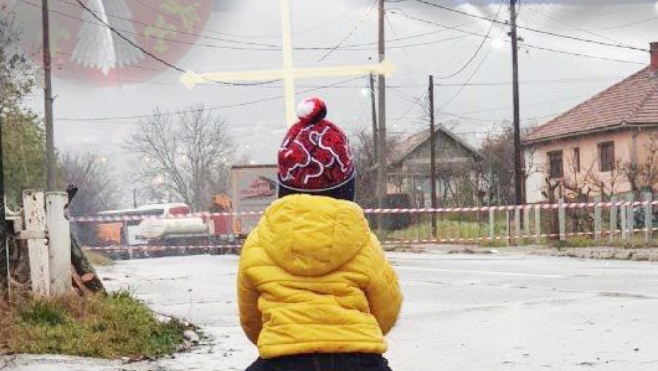 ON JE HEROJ NA BARIKADAMA Najlepša slika srpske borbe na Kosovu i Metohiji (FOTO)