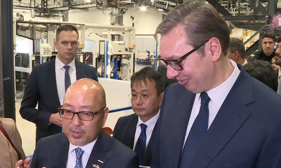 OTVORENA FABRIKA TOYO TIRE U INĐIJI Vučić: Ovo je najbolja fabrika na svetu!