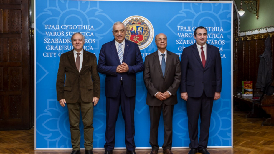 Gradonačelnik Subotice Bakić primio ambasadora Alžira Fataha Mahraza (FOTO)