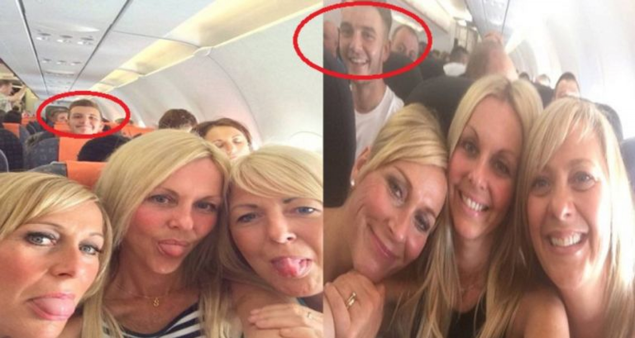 JEZIVO Slikale su se u avionu, ali kada su videle fotografiju, ostale su skamenjene