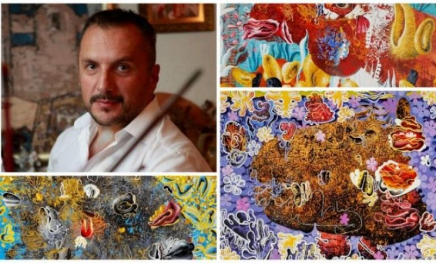 OBIČAN MALECKI SAN U SOMBORU: Milutinove slike su 