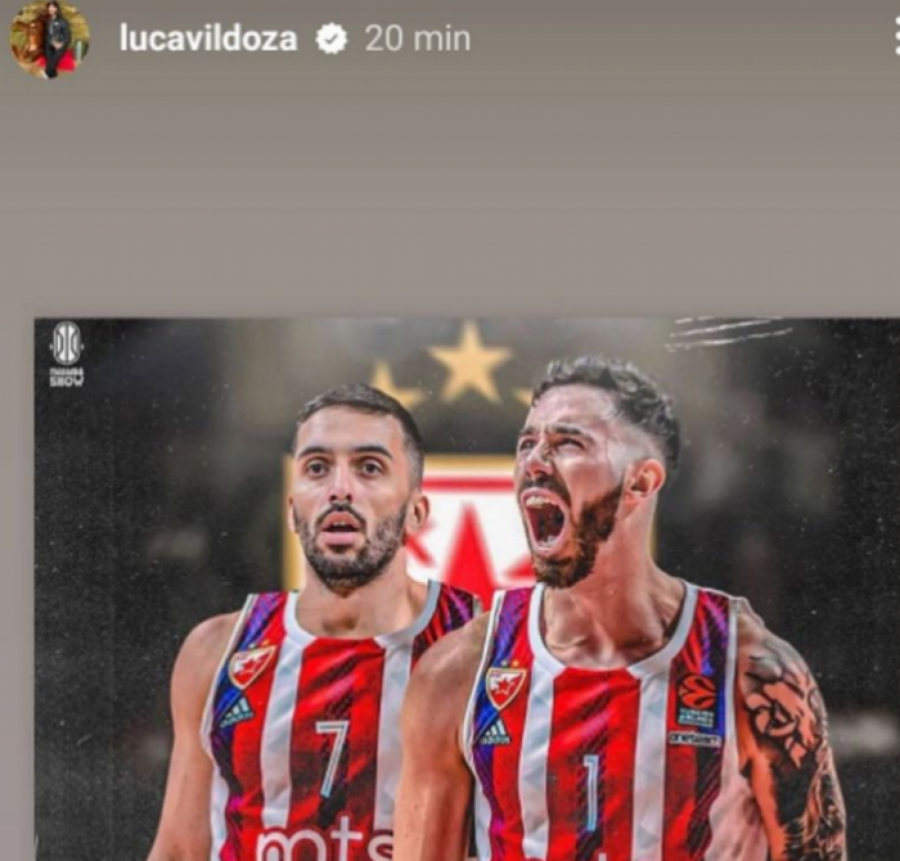 ZVEZDINA ATOMSKA BOMBA Kampaco oblači crveno-belo, ovo je dokaz (FOTO)