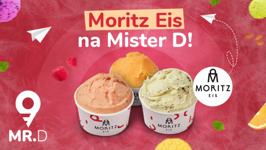 Moritz Eis je na Mister D aplikaciji