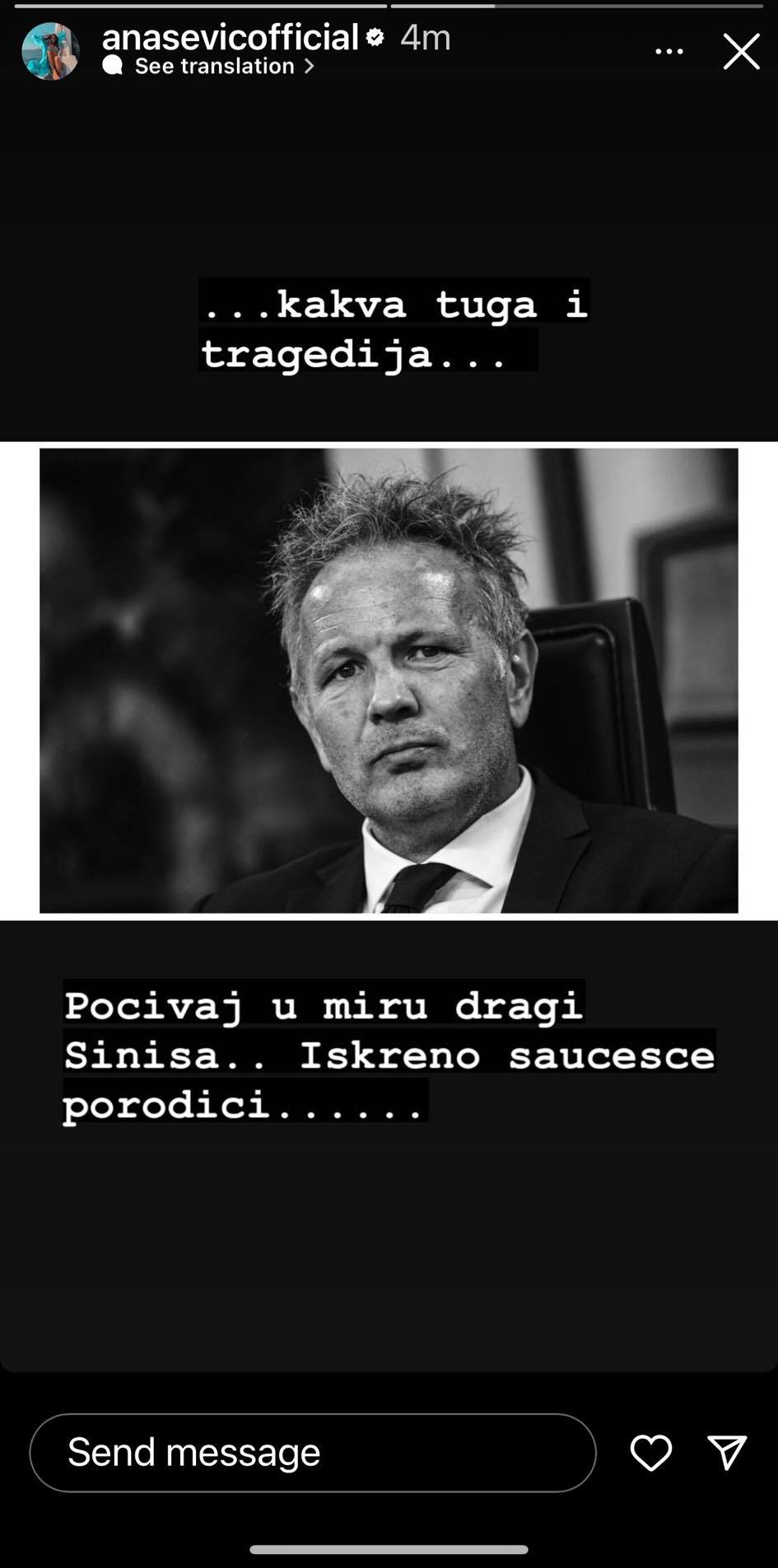 S BOGOM, MAESTRO! HVALA ZA UMETNOST! Estrada se oprašta od velikog Siniše Mihajlovića