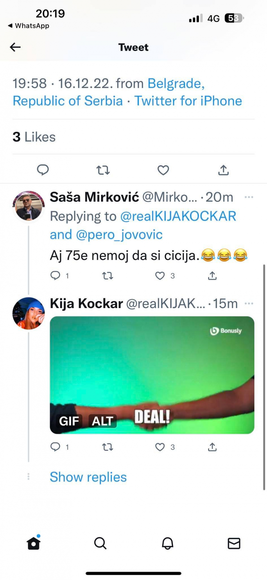 ŠOLAKOVCI SE BAVE KIJOM Smeta im Kockareva, ali i Saša Mirković, ovo je šou! (FOTO)