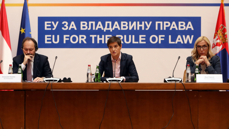PREMIJERKA SRBIJE: Venecijanska komisija dala pozitivno mišljenje na nove pravosudne zakone