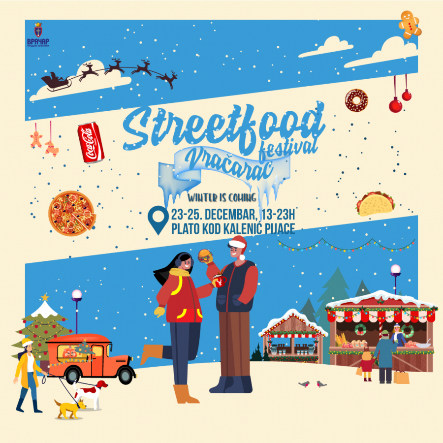 STREET FOOD FESTIVAL U SRCU VRAČARA Uskoro počinje “Vračarac”- dugoočekivani festival ulične hrane
