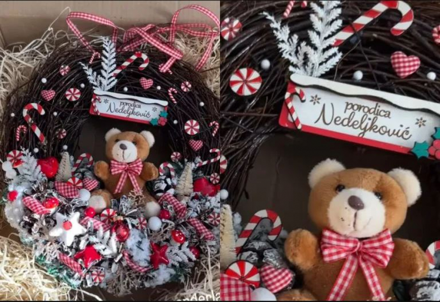 ČEKAJUĆI DEDA MRAZA Ana Sević okitila stan kao iz bajke (FOTO)