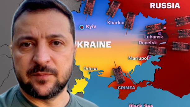 ZELENSKOM NE SMEJU DA POKAŽU OVU MAPU! Američki obaveštajac otkrio - evo šta će ostati od Ukrajine