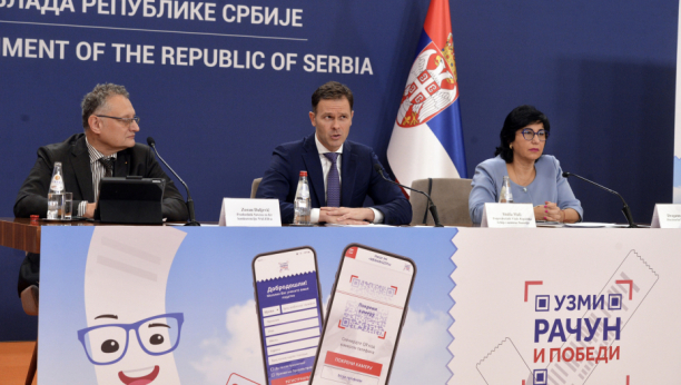 NOVA PRAVILA ZA "UZMI RAČUN I POBEDI": Ministar mali predstavio digitalni format nagradne igre