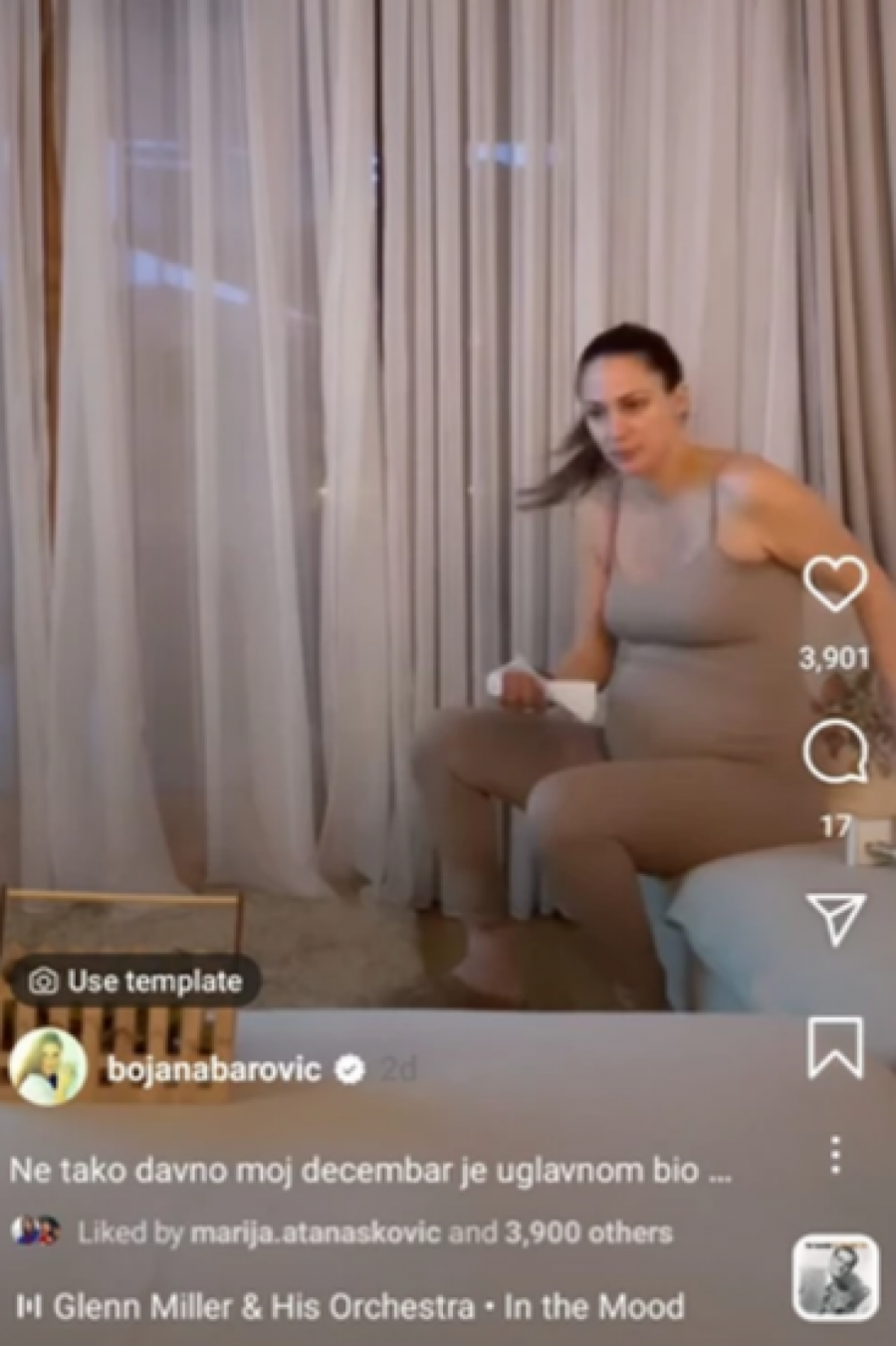 LJUBAV ZAISTA MENJA SVET Bojana Barović pokazala kako izgleda u poodmakloj trudnoći (FOTO)