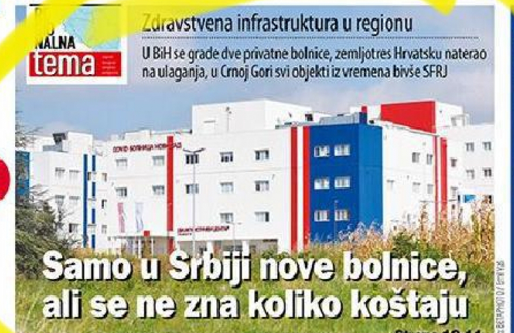 TAJKUNSKI DANAS TEŠKA SRCA PRIZNAO:  U celom regionu samo Vučić gradi nove bolnice!