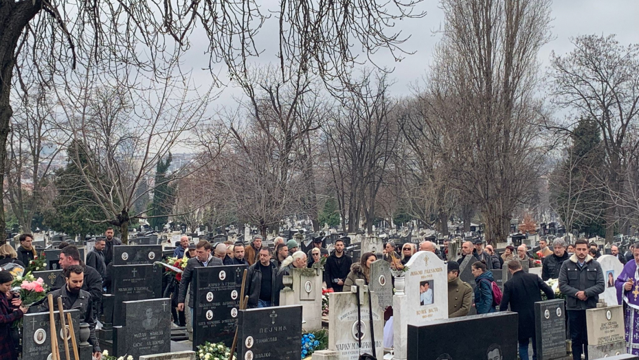 Sahrana Milana Laće Radulovića