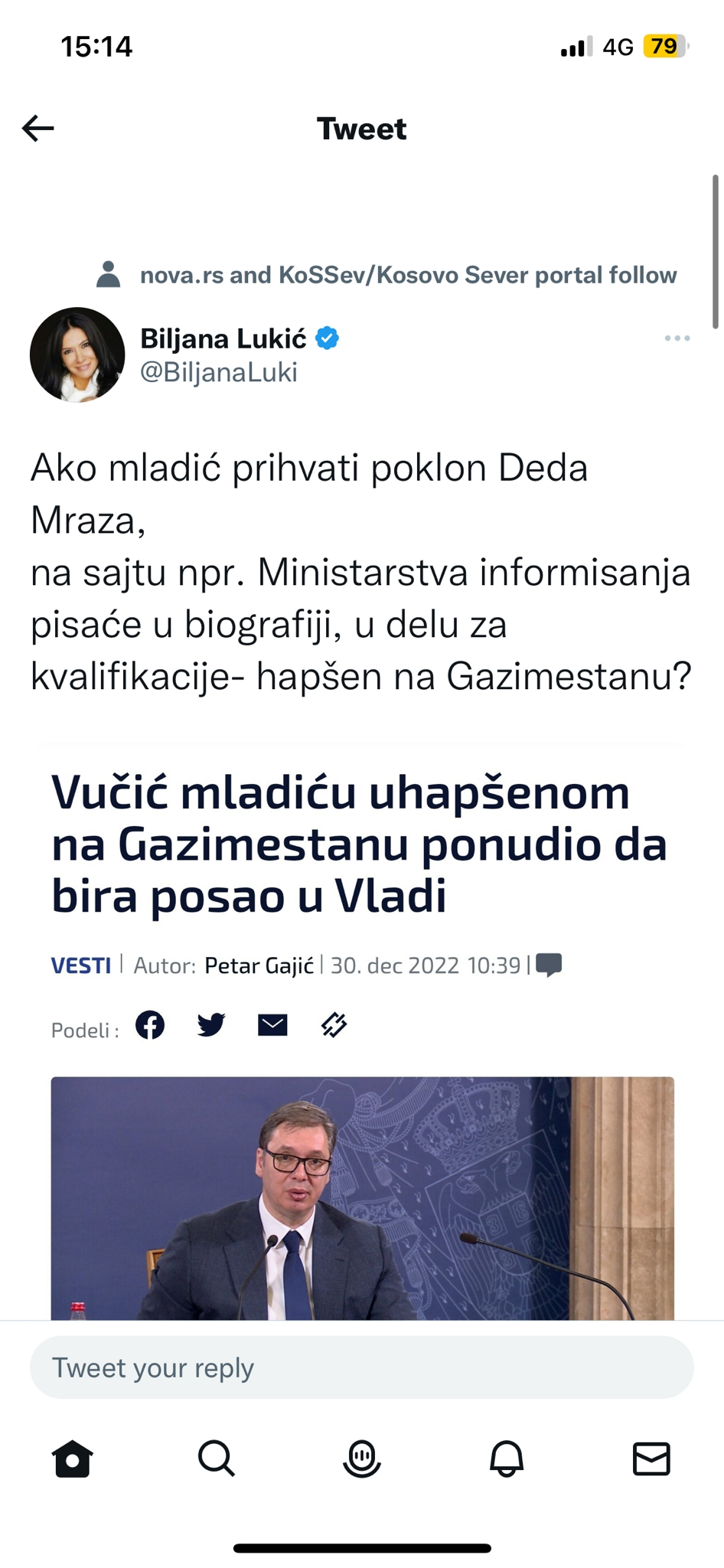 ŠTA JE NJEGOVA KVALIFIKACIJA? Tajkunska novinarka protiv toga da Nikola Nedeljković dobije posao od svoje države