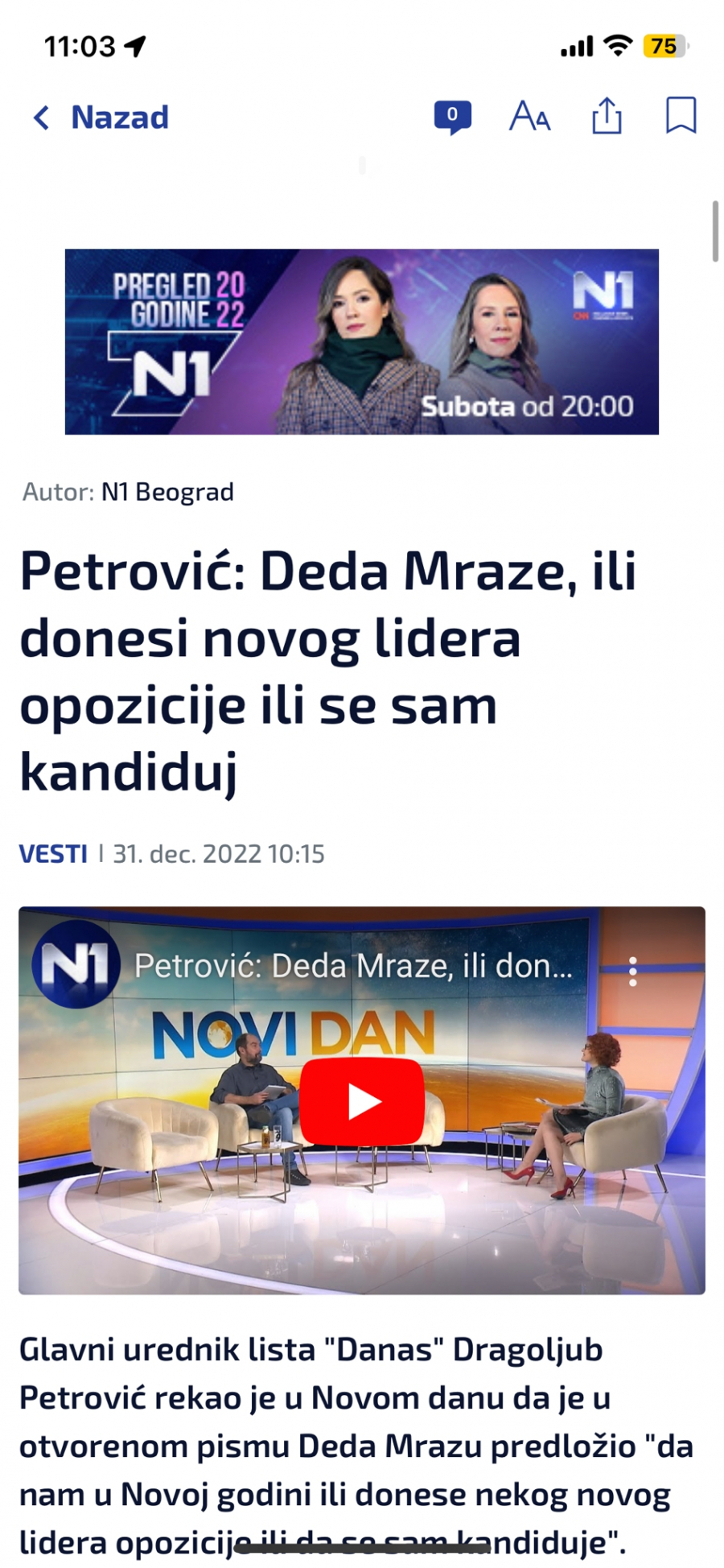 TAJKUNSKI MEDIJI I UREDNICI UGLAS: Opozicija nikada neće dobiti podršku naroda, može im pomoći jedino Deda Mraz! (FOTO)