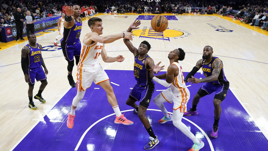 TEŽAK PORAZ ATLANTE Bogdan dvocifren, ali nedovoljno, Lejkersi pružili brutalnu partiju