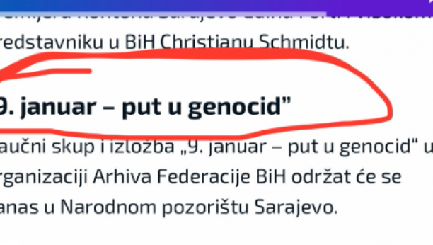 BRUKA! Šolakov portal u BiH najavio događaj kojim se Srbi optužuju za genocid!