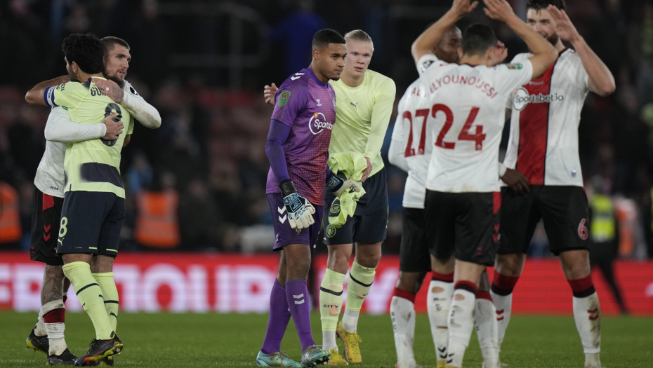 SENZACIJA U LIGA KUPU Sautempton evrogolovima izbacio Siti