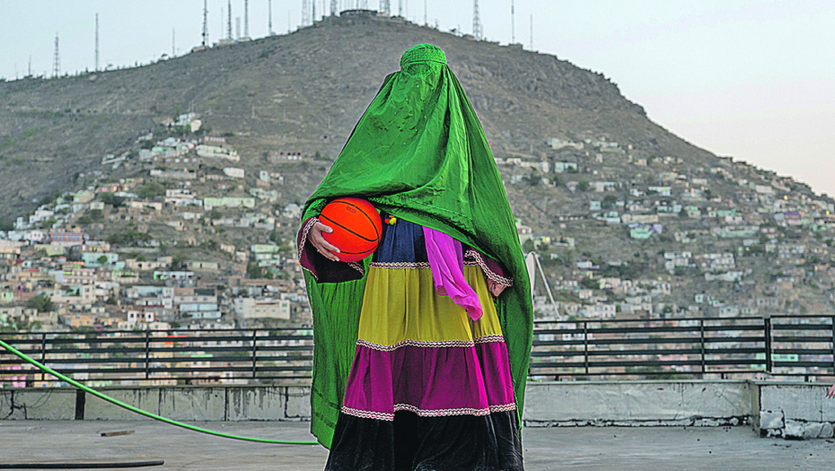 Protest avganistanskih sportistkinja