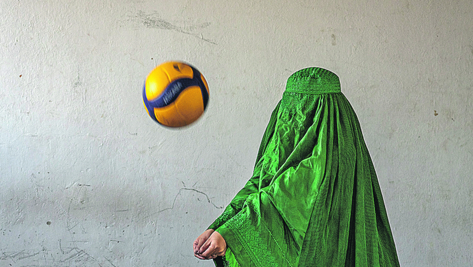 Protest avganistanskih sportistkinja