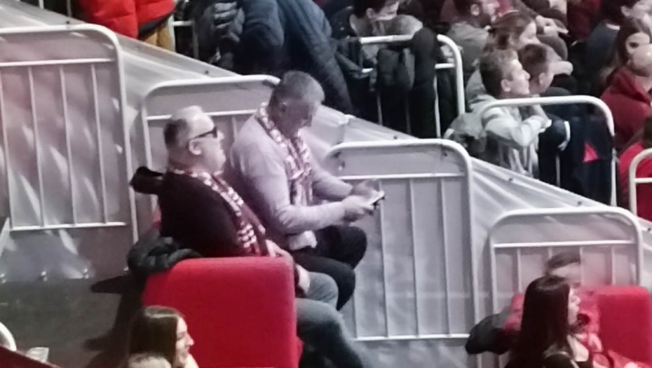 SPEKTAKL U "PIONIRU" Dejan Matić bodri crveno-bele protiv Monaka