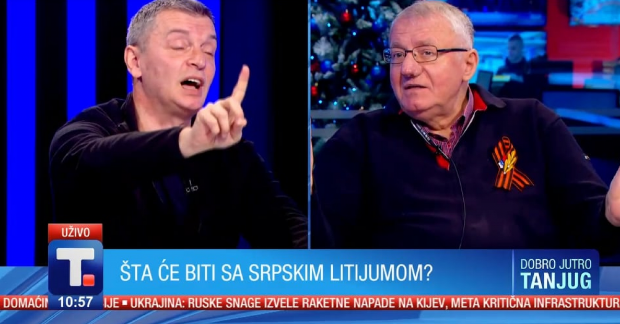 ŠEŠELJ I ĆUTA U ŽESTOKOM TV DUELU Ako opet budete blokirali mostove, ja ću lično doći da vas bacam u Savu