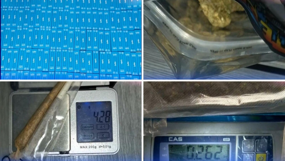 PRIVEDEN AMERIKANAC IZ BUGARSKOG AUTOBUSA Carinici u njegovim torbama našli džointe! (FOTO)