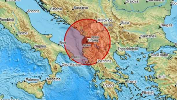 TRESLA SE TIRANA Snažan zemljotres pogodio prestonicu Albanije