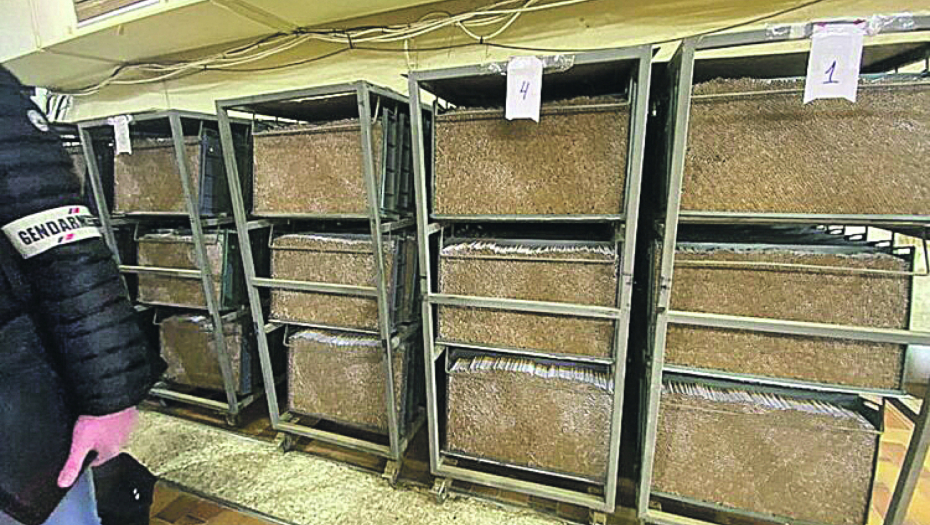 Velika akcija francuske Žandarmerije: Otkrivena tajna fabrika cigareta