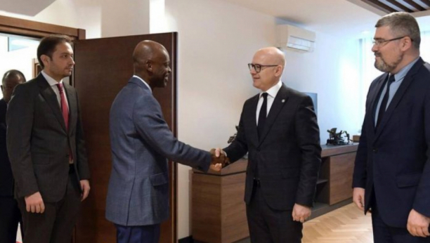 ZAHVALNOST NA PODRŠCI Vučević razgovarao sa ministrom spoljnih poslova Republike Togo