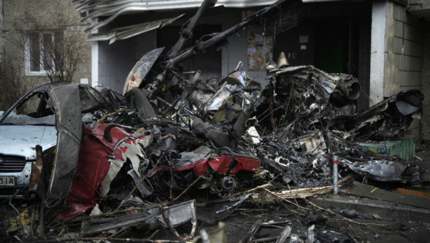 RASTE BROJ POGINULIH U nesreći helikoptera u Ukrajini stradalo i dete