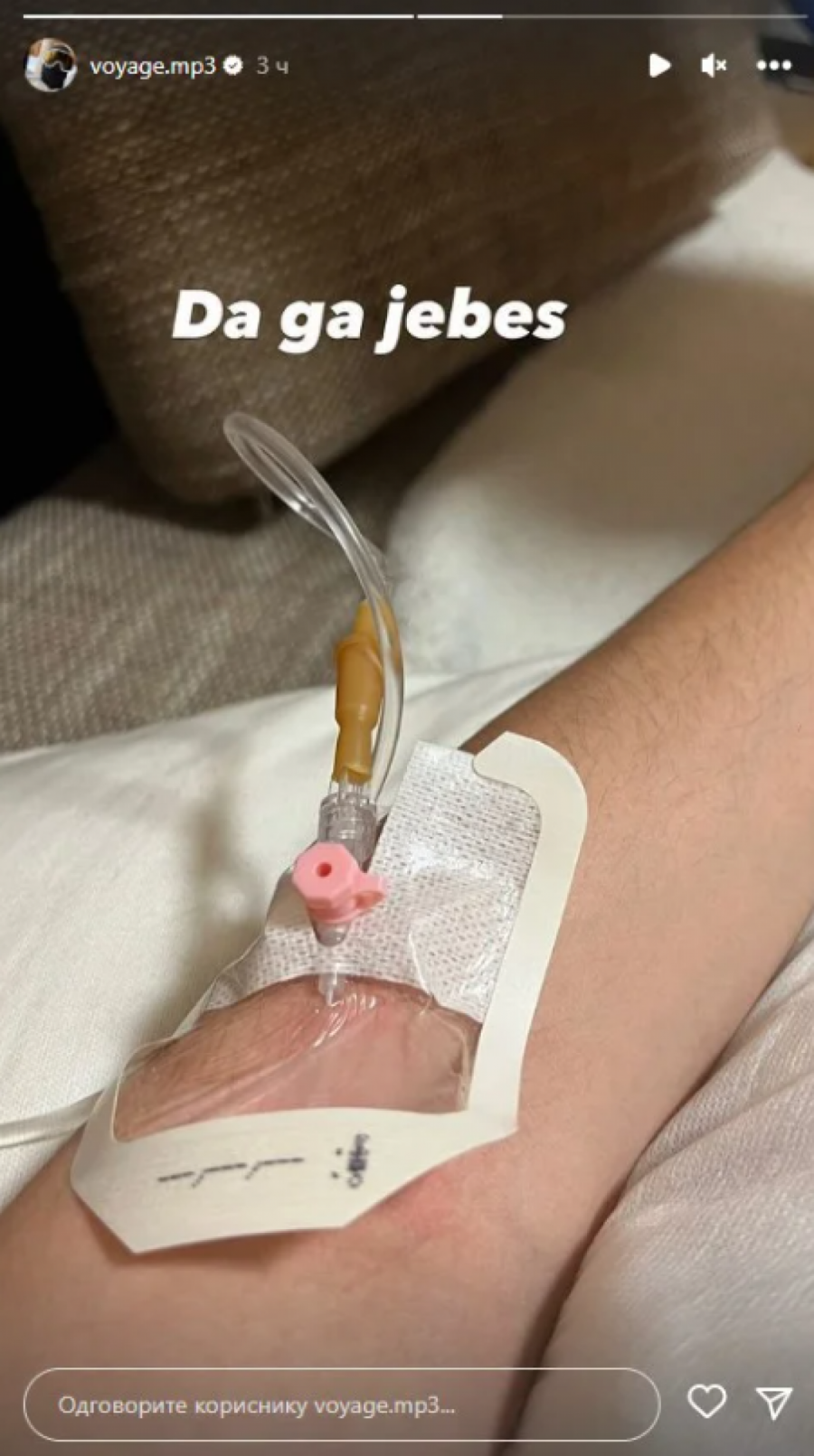 ZABRINUO PRATIOCE Vojaž završio na infuziji, a ovo je razlog, fanovi u panici