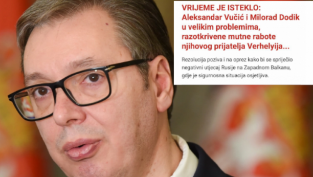 NA ISTOM ZADATKU Tajkunski i promuslimanski mediji složno: "Vučiću vreme isteklo, omča oko vrata" (FOTO)