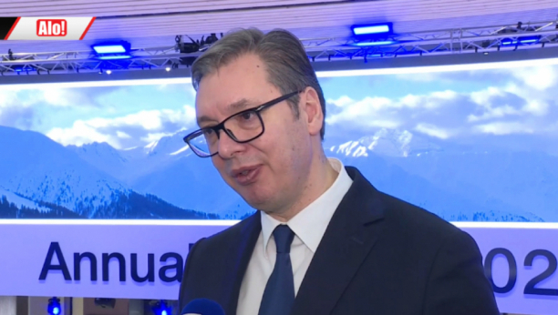 "SMETA VAM JAKA SRBIJA" Vučić dao izjavu za medije iz Davosa (VIDEO)