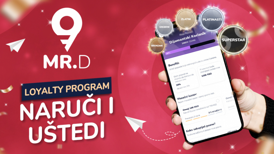 Na Mister D lojalnost se isplati