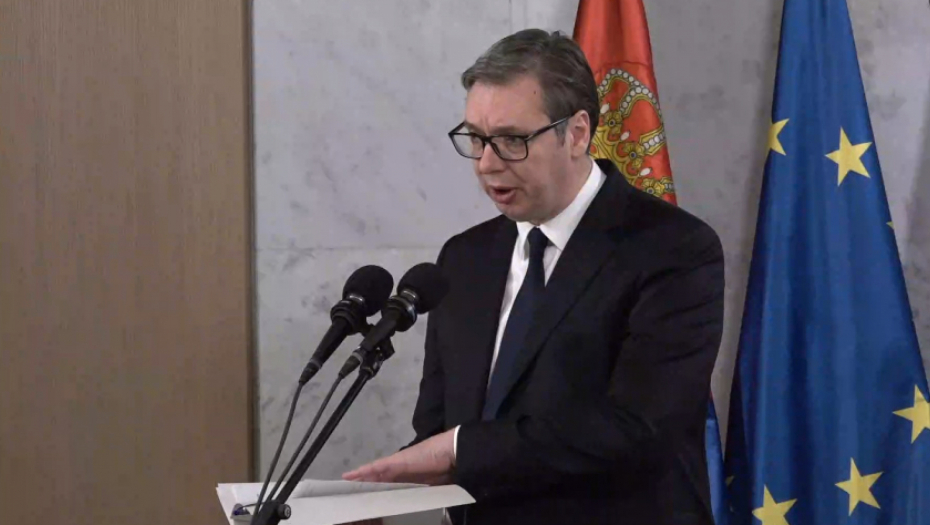VUČIĆ SE OGLASIO NAKON SASTANKA SA BILČIKOM I NEMECOM Iskrena razmena mišljenja o daljem napretku Srbije u procesu evrointegracija (FOTO)
