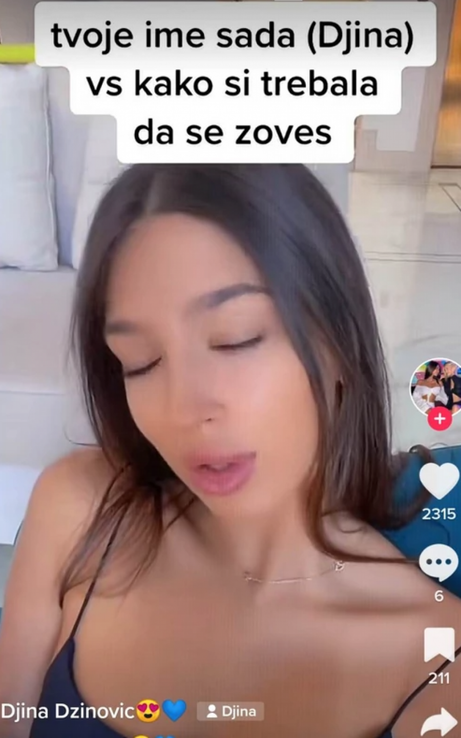 OVO JE PRAVA ISTINA Ćerka Harisa Džinovića danas je prava bomba, a ovako je Đina trebalo da se zove, IME ARAPSKOG POREKLA IMA JAKO ZNAČENJE